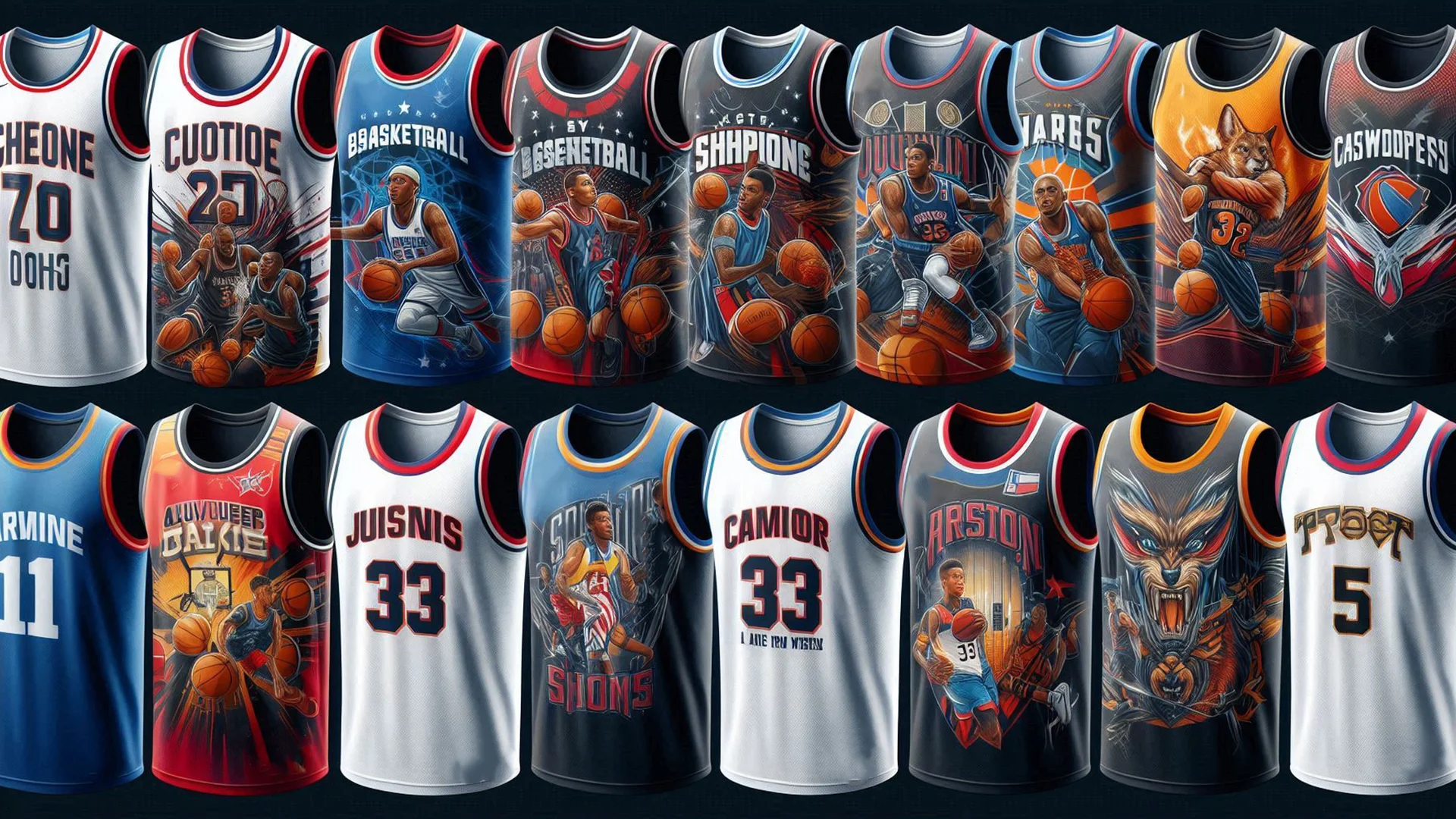 Personalized Basketball Jerseys
