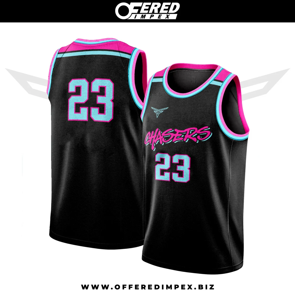 Custom Black Basketball Jersey with Neon Trims