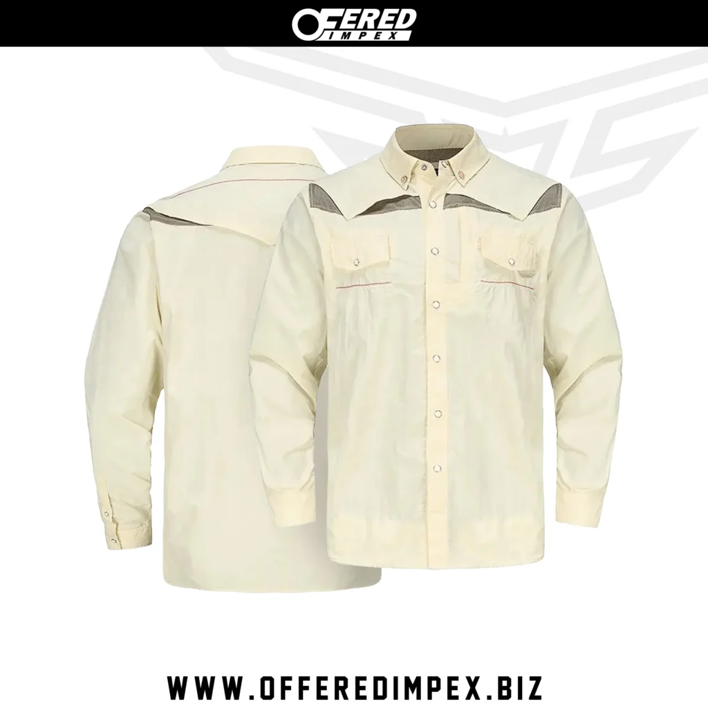 Custom Men Fishing Button Down Shirts