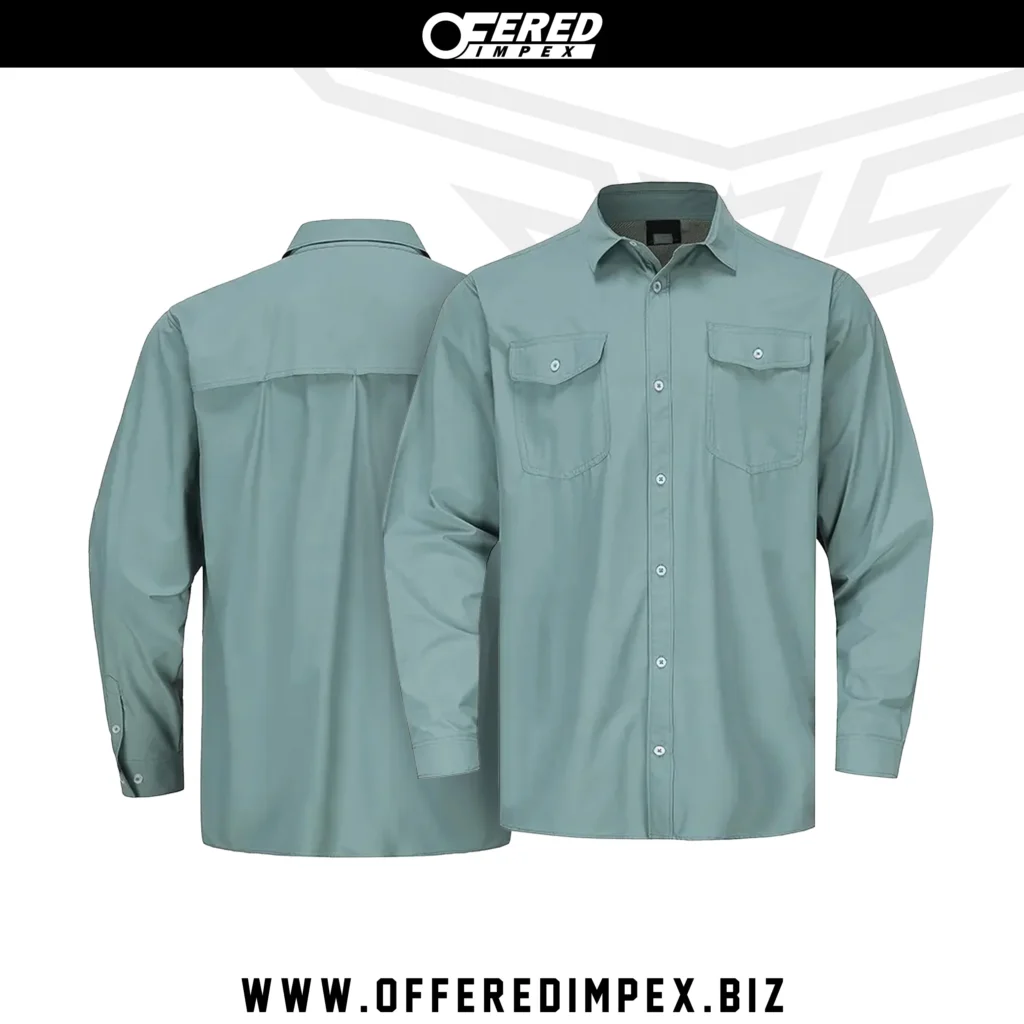 Custom Men Fishing Button Down Shirts