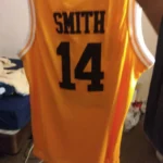 Custom Black and Yellow Basketball Jersey photo review