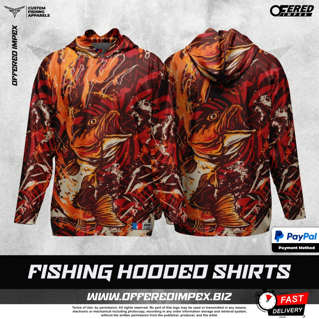 Custom Hooded Fishing Shirts