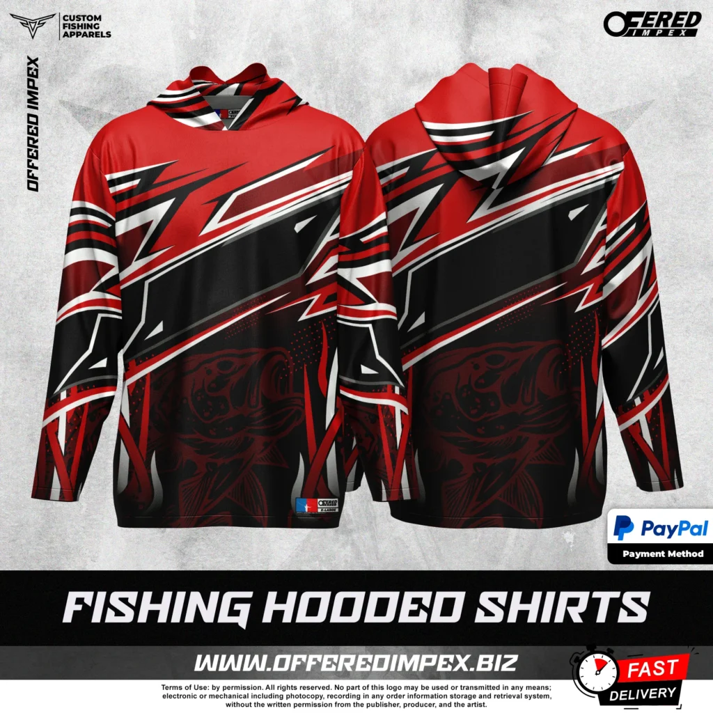Custom Hooded Fishing Shirts