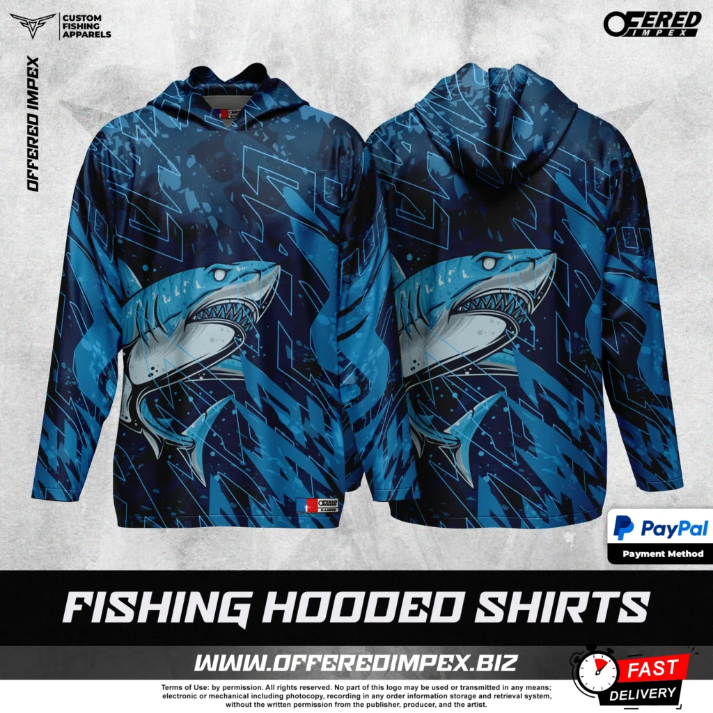Custom Hooded Fishing Shirts