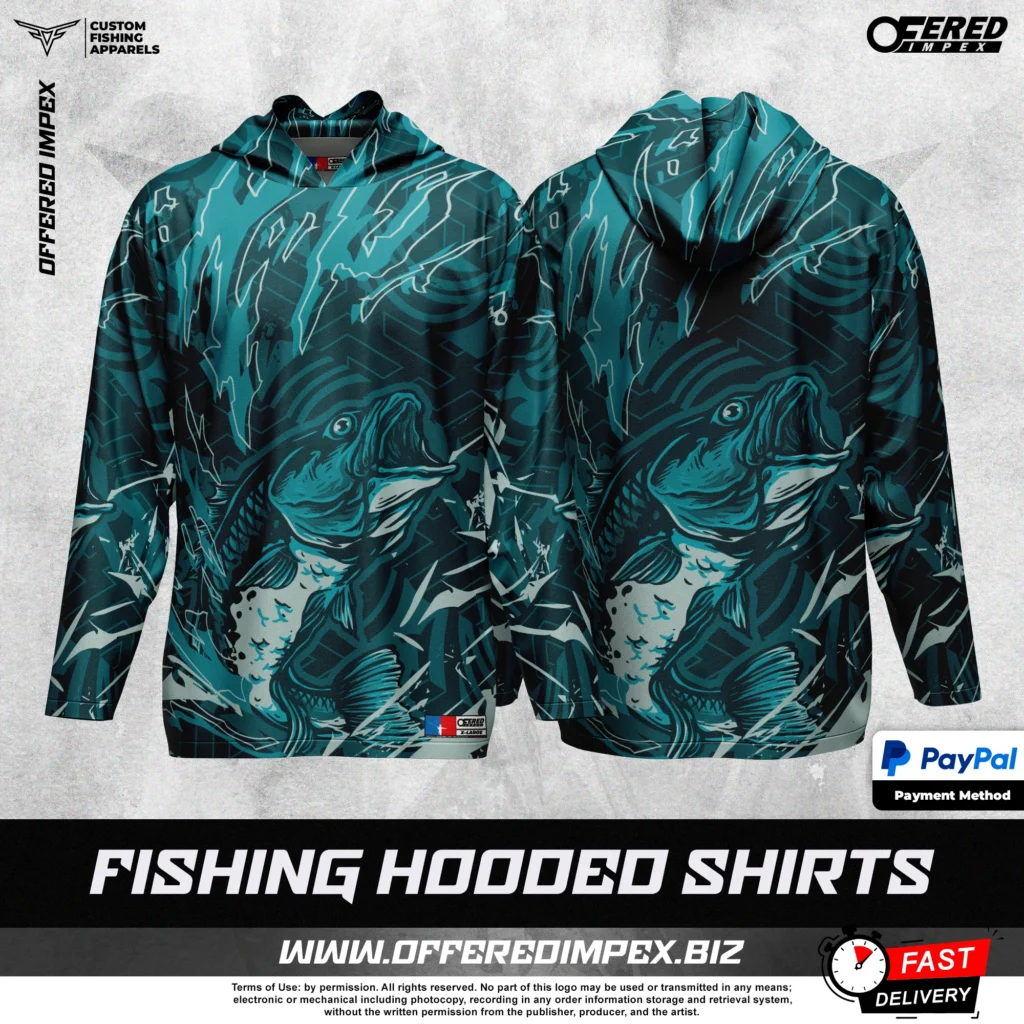 Custom Hooded Fishing Shirts