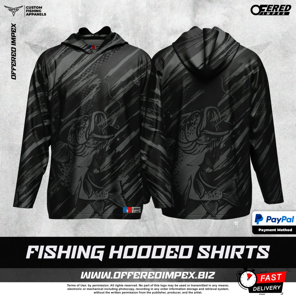 Custom Hooded Fishing Shirts