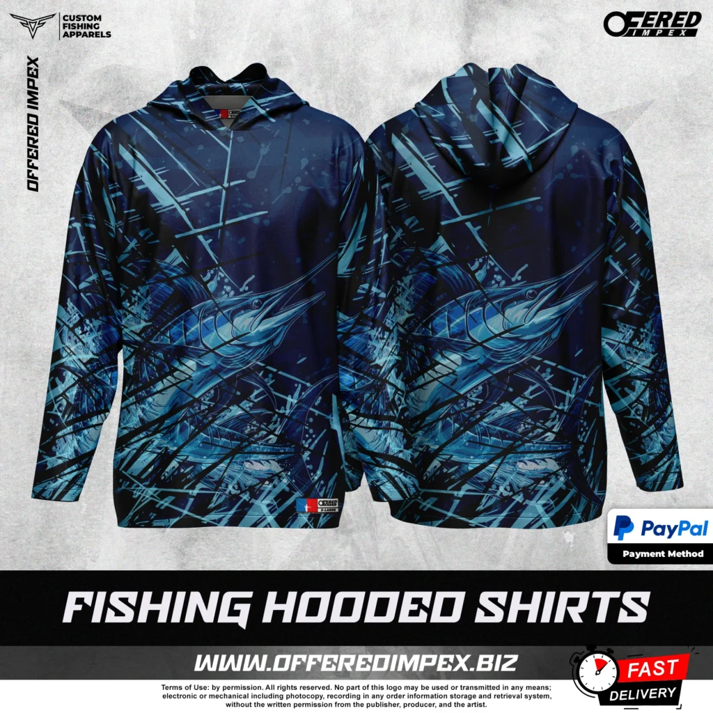 Custom Hooded Fishing Shirts