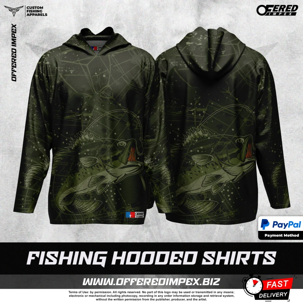Custom Hooded Fishing Shirts