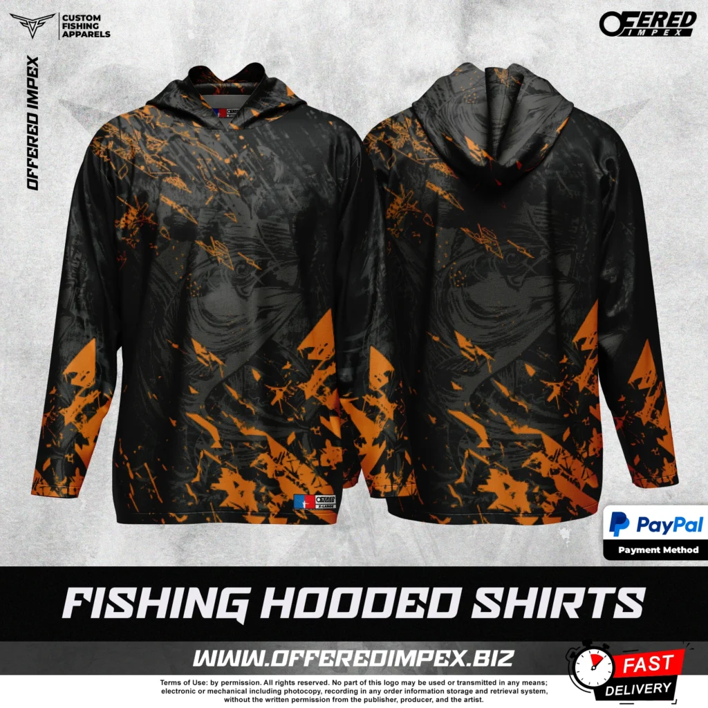 Custom Hooded Fishing Shirts