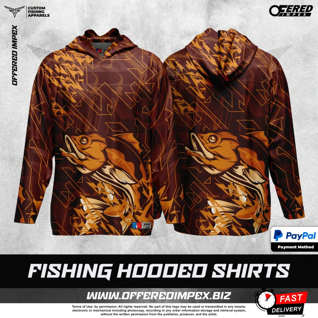 Custom Hooded Fishing Shirts