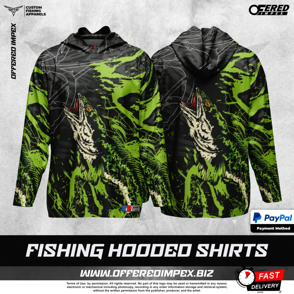Custom Hooded Fishing Shirts