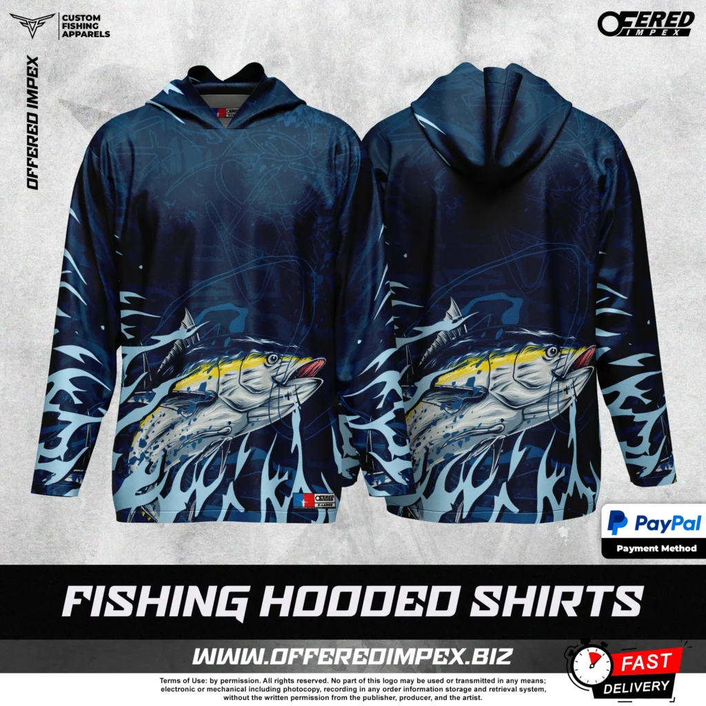 Custom Hooded Fishing Shirts