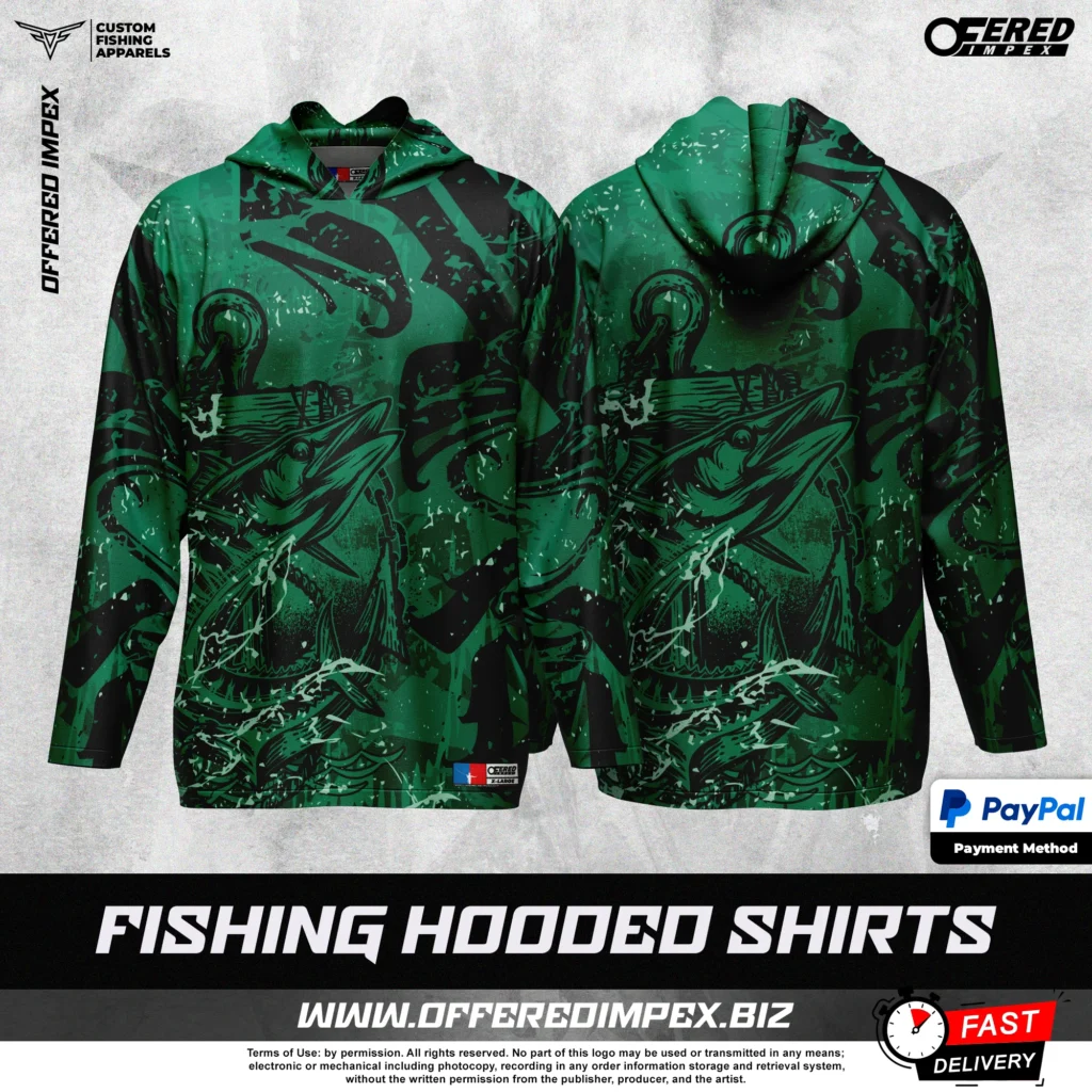 Custom Hooded Fishing Shirts