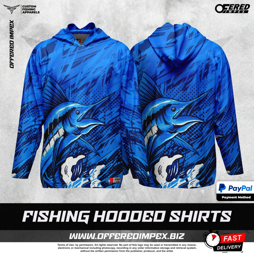 Custom Hooded Fishing Shirts