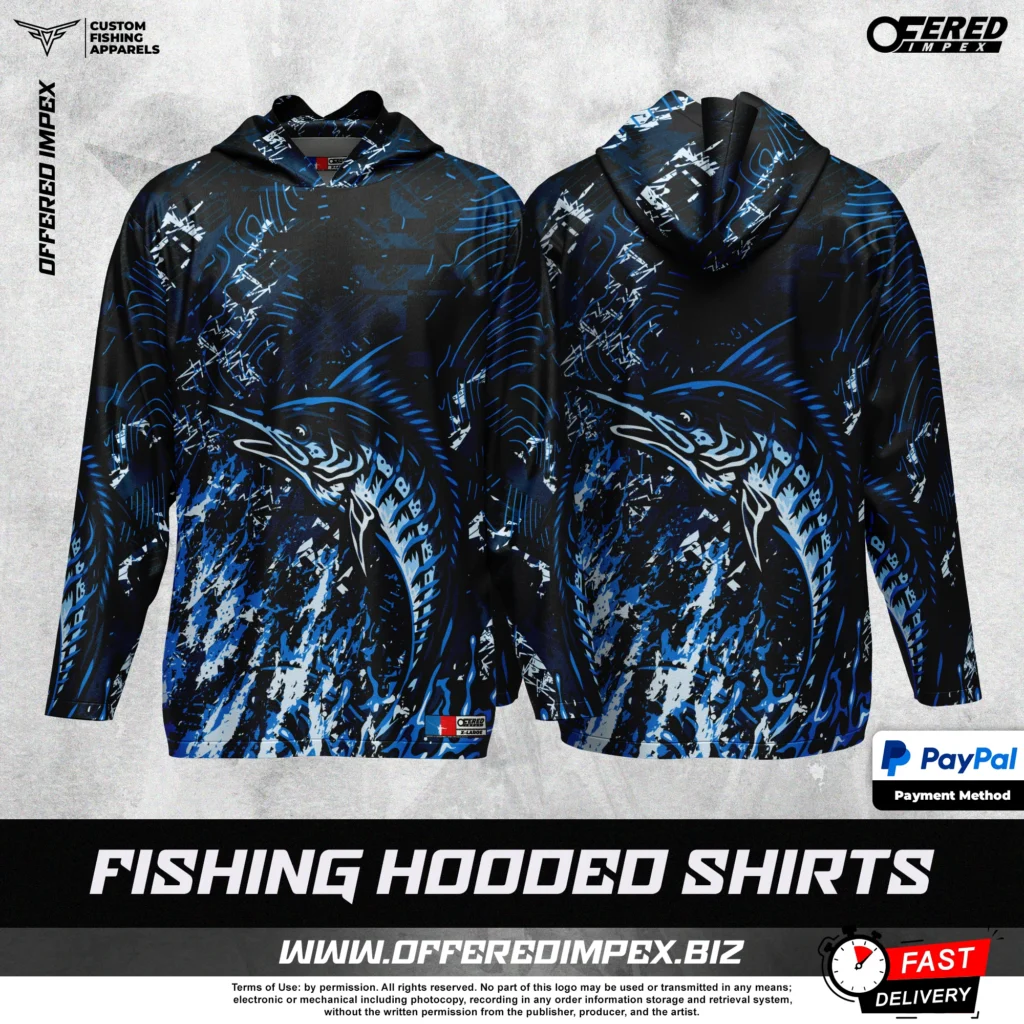 Custom Hooded Fishing Shirts