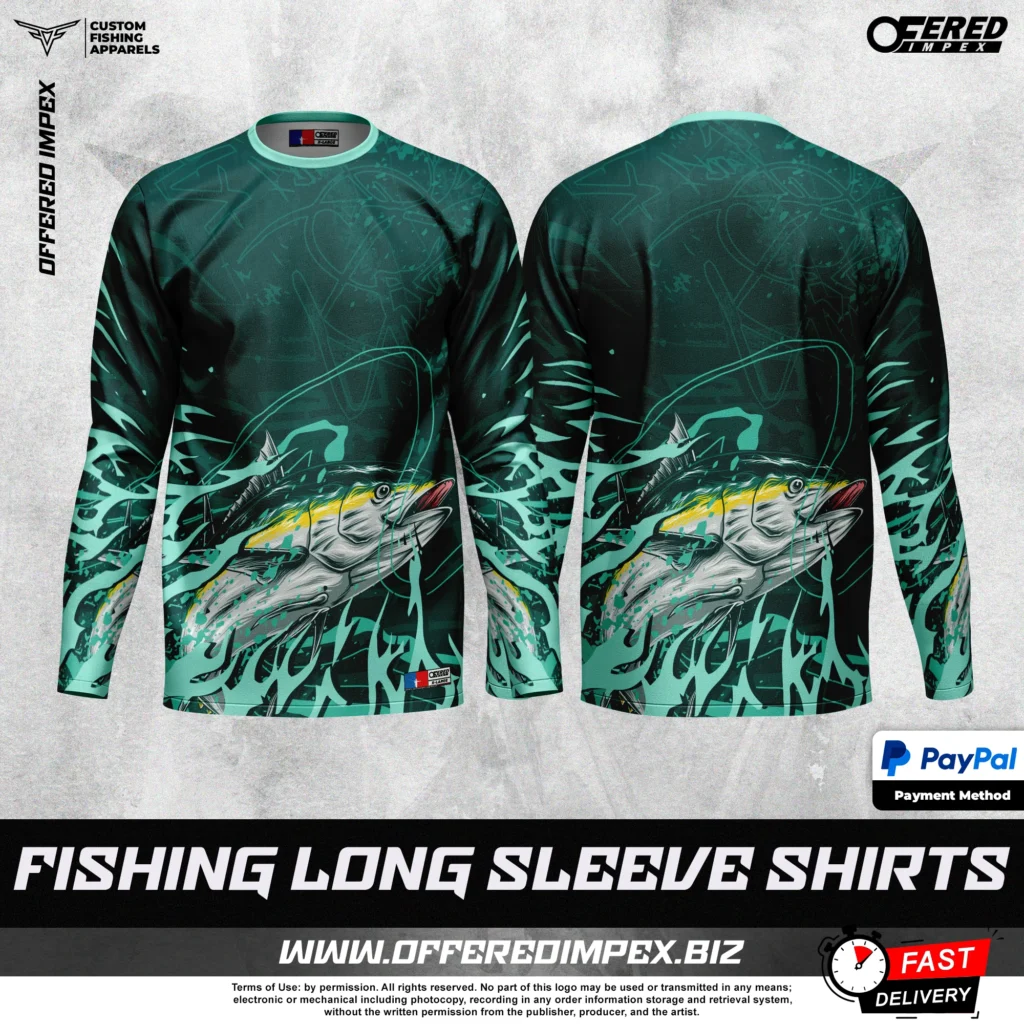 Custom Long Sleeve Fishing Shirts