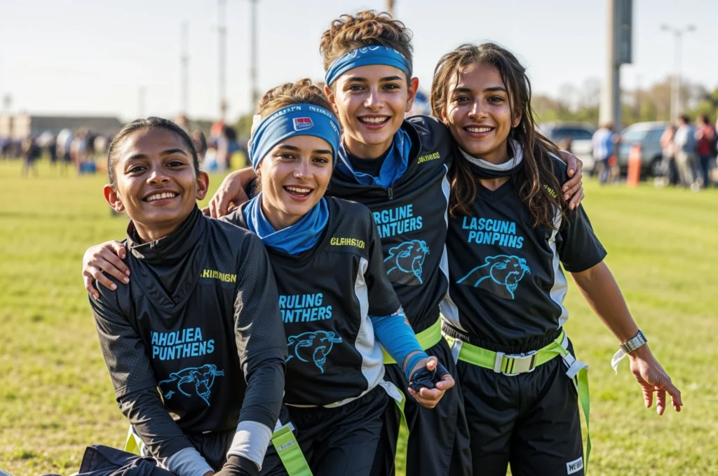flag football apparel tournaments