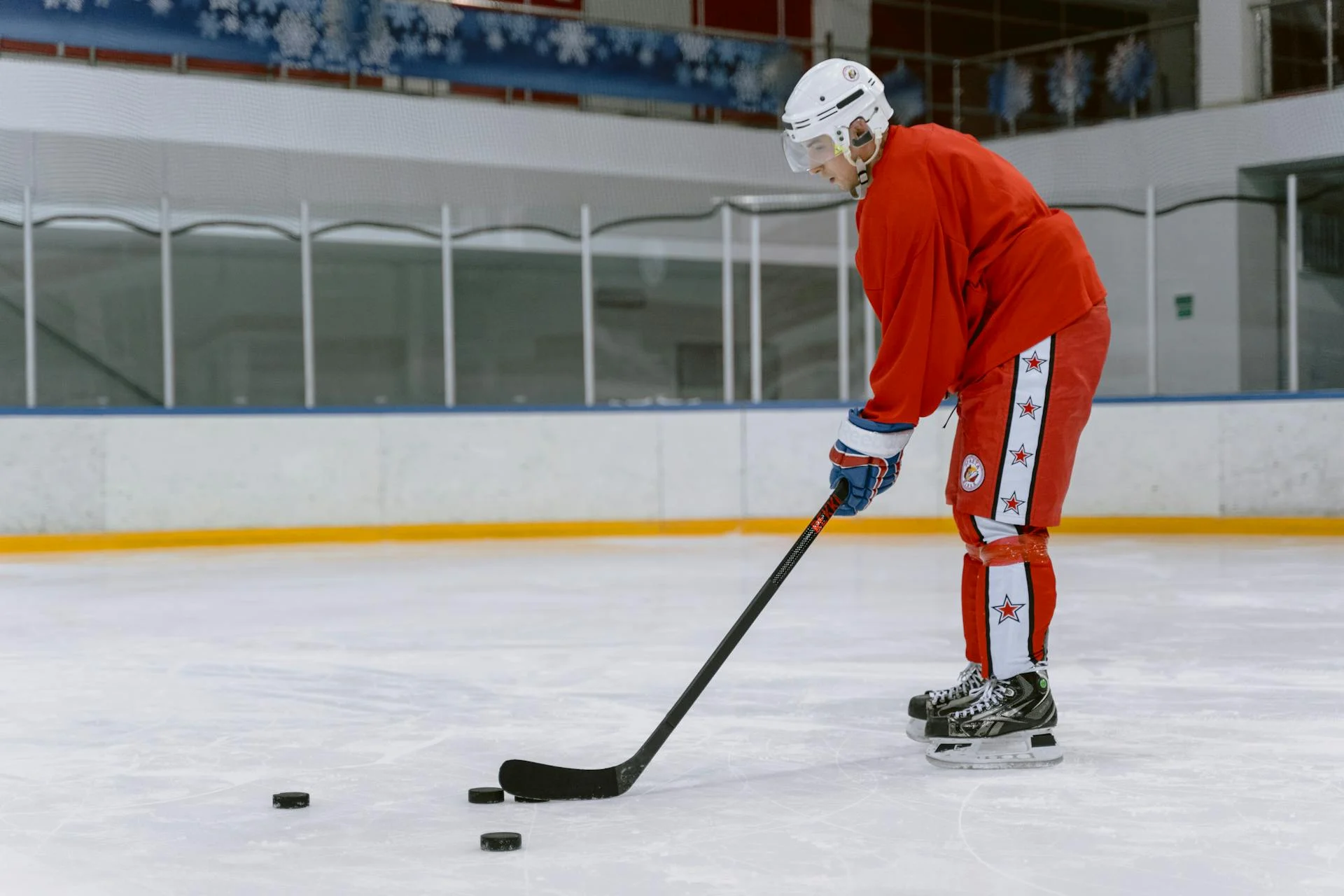 ice hockey team sets