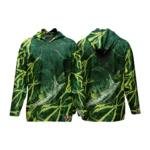 Design Your Own Hooded Fishing Shirt Custom Anti Uv Long Sleeve Hoodie Personalized Fishing Apparel UPF 50+ Breathable Unisex - Image 4