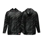 Design Your Own Hooded Fishing Shirt Custom Anti Uv Long Sleeve Hoodie Personalized Fishing Apparel UPF 50+ Breathable Unisex - Image 2